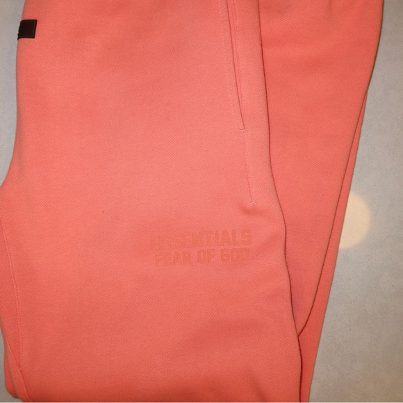 Essentials Coral Sweatpants with Drawstring - Picture 2 of 5